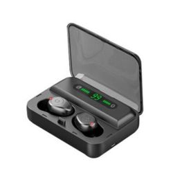 F95 TWS 50 Bluetooth oortelefoon hoofdtelefoon sport oordopjes met digitale display gaming headset46826261131473