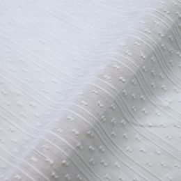 Tissu 100 cm * 147 cm Bravagères blanches