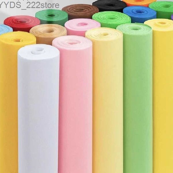 Tela 1mm 1/2/3M Tela de fieltro suave grande Hoja de tela de fieltro no tejida DIY Muñecas de costura Artesanía Multipor disponible para personalización YQ231109