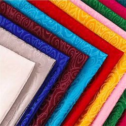 Tela 250*75 cm de tela de nylon brocado de tela para material de vestir para coser tela de tela de belleza de bricolaje D240503