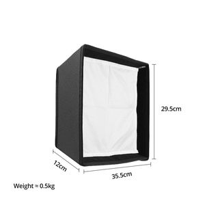 Fabric Ambitul Ledp60c LED Video Soft Light Diffuser Honeycomb Softbox voor Yongnuo YN600L Godox LED Video Light (alleen Softbox)
