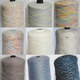 Stoff und Nähen 500 g Mohairgarn zum Handstricken Segment gefärbte Babywolle Acryl Strickgewebe Häkeln Angola Soft Health Plüsch Baumwollfaden 231124