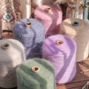 Tela y costura 500gPCS Multicolor Alta calidad Suave Mohair Hilo Ganchillo Tejer a mano Cálido Lana Cachemira Hilo DIY Suéter Bufanda Invierno 231124