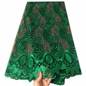 Stof en naaien Afrikaanse kant stof 5 yards Franse netto kant stof Tull Lace borduurwerk voor vrouwen jurk 231027