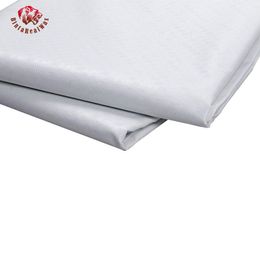 Tissu Bintarealwax – tissu Jacquard de couleur blanche, Bazin Riche 2021 Polyester, matériau pour hommes ou femmes, tissu à coudre, 5 yards/lot CS3280