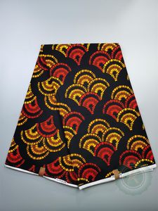 Tela clásica auténtica cera garantizada tela con estampado de cera Real holandés holandés pagne vestido africano 100% algodón 6 yardas n808