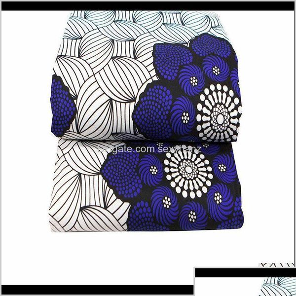 Tissu Vêtements Vêtements Drop Delivery 2021 21 Produits Ankara Polyester Prints Binta Real Wax Haute Qualité 6 Yards Africain Pour Otv15