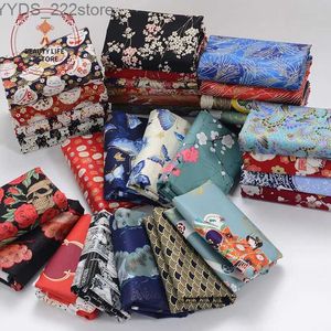 Fabric Cotton fabric for dress Bronzed Japanese kimono cloth African print fabrics DIY Sewing for Hanfu handmade material 145*48cm YQ231109