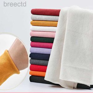Tissu en tricot en tricot étirement extensible Sweat-shirt en tissu brouillards