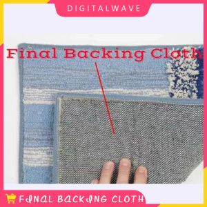 Tissu de tissu final tapis de tapis de support tissu pour tapis fabriquant du touffage, aiguille de punch, tissu fait à la main