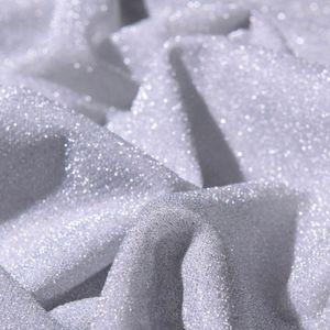 Stof glitter gebreide metalen stof sterrenpodium bruiloft kleding stof diy naaien handgemaakte elastische doek 50150 cm 230419