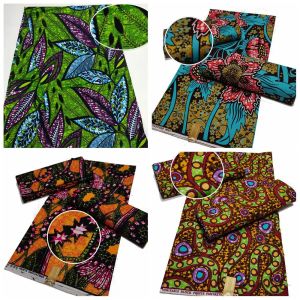 Tissu KAKATEX plus récent paillettes africaines Glam imprimé Grand tissu de cire Ankara Pagne coton matériel pour robe de soirée uniforme de mariage