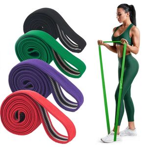 Stof Lange Weerstand Lus Banden Fitness Yoga Booty Band Assist Stretching Training Gym Apparatuur voor Home Workout Bodybuilding H1026