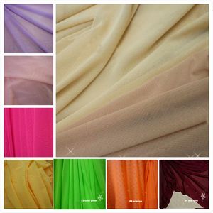 Stof nylon spandex voering ondergoed kousen brei netto maasmateriaal zachte hoge stretch mesh fabric 230419