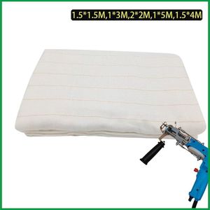 Tissu de support en tissu de touffetage primaire pour tapis électrique, pistolet de touffetage pour tapis, bricolage, aiguille de poinçonnage, petites tailles 1.5/2/3/4/5M