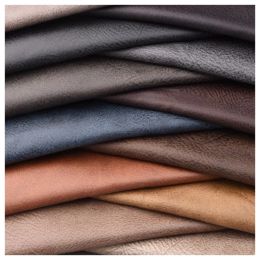 Tissu QUANFANG Imitation cuir canapé tissu nouvelle technologie tissu doux pour couture Quilting bricolage sac meubles tissu coussin demi-mètre