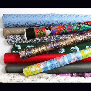 Fabric SUPER OFFERS! BETTER PRICE! Per meter natural silk fabrics chiffon georgette crepe silk linen cotton wool charmeuse P230506