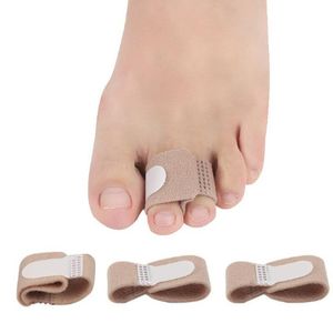 Stof Teen Vinger Stijltang Hamer Hallux Valgus Corrector Bandage To's Separator Splint Wrap Foot Brancard Care Tool