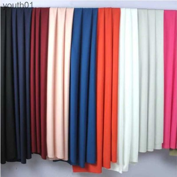 Tissu Zhigong tissu tricoté quatre côtés élastique doux respirant mince vêtements vêtements bricolage couture Polyester Spandex matériel zln231109