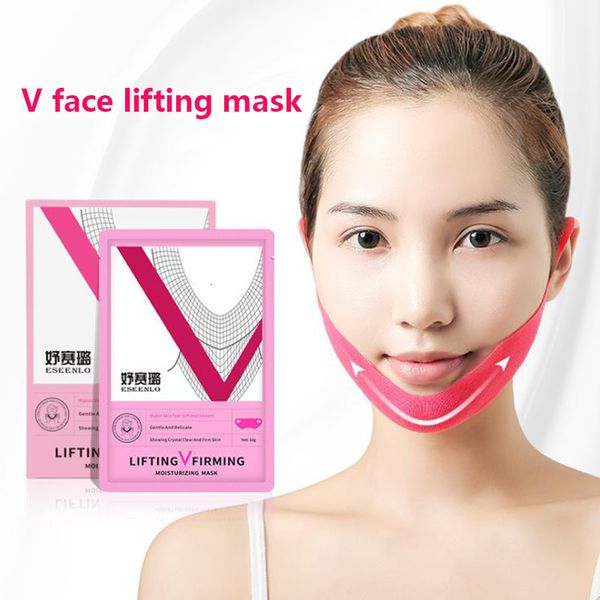 Dispositifs de soins du visage 15 pièces masque de levage crochet d'oreille Double menton V Shaper minceur ligne anti-rides peau outils minces 230608