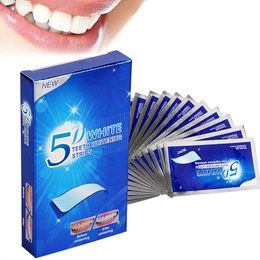 Gezichtsverzorging Apparaten 5D Gel Tanden Whitening Strips Tandheelkundige Kit Mondhygine Strip Voor Valse Tanden Veneers Tandarts Seks Witter 230621