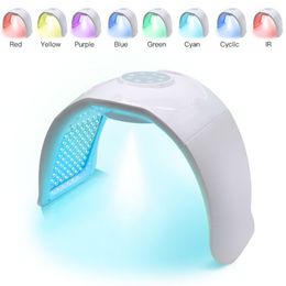 Gezichtsverzorgingsapparaten 7-kleuren potherapie spray LED-masker professionele schoonheidsmachine SPA huidverzorgingsapparatuur anti-acne gladde lijnen 230905