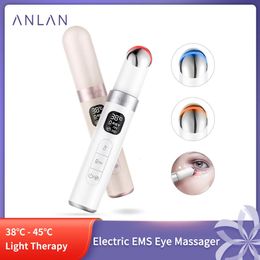 ANLAN EMS masseur électrique pour les yeux lifting de la peau des yeux Anti-âge rides outil de soins de la peau Massage par Vibration détendre les yeux Po thérapie 230927