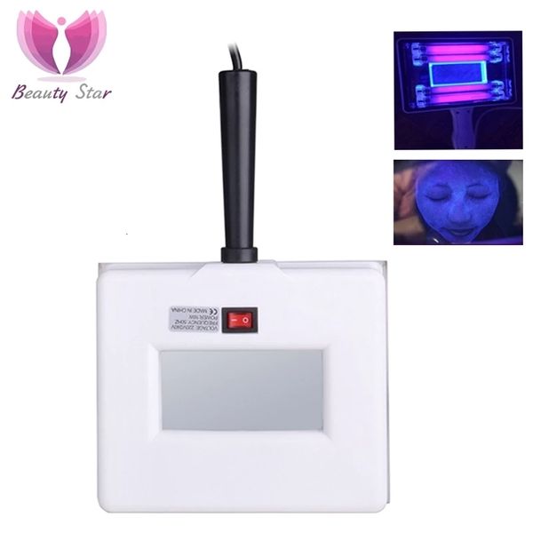 Appareils de soins du visage Beauty Star Lampe Analyseur UV de peau Lampe en bois Test de peau Examen Loupe Analyseur Lampe Machine SPA 230906