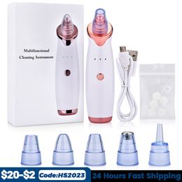 Face Care Devices Blackhead Remover Electric Acne Cleaner Blackhead Black Point Vacuümreiniger gereedschap Zwarte vlekken Pore Cleaner Machine 230308