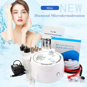 Dispositifs de soins pour le visage Diamond Microdermabrasion Machine de beauté Machine à vide outil d'aspiration Spray d'eau Humidité exfoliée Péler en profondeur Clean 230811