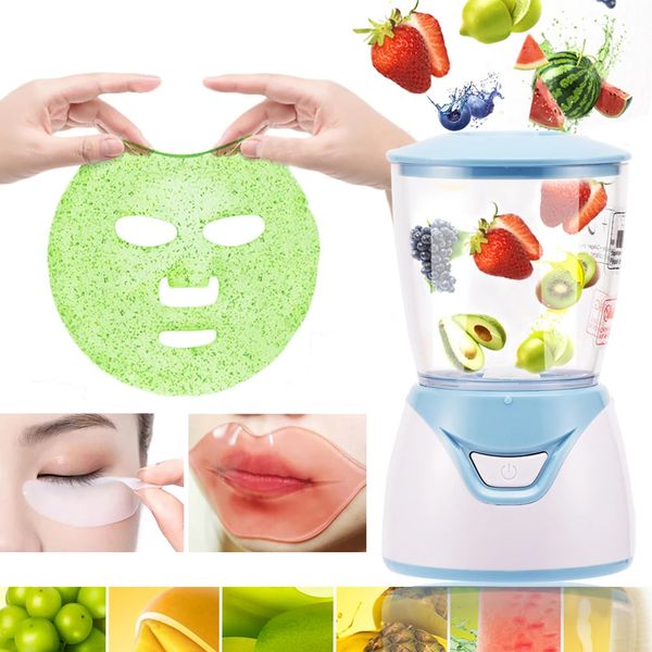 Dispositivos de cuidado facial DIY Mascarilla Fabricante Máquina Tratamiento Automático Fruta Natural Vegetal Mascarilla Hidratante SPA Dispositivo de Belleza Sin Colágeno 231130