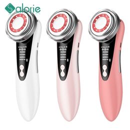 Appareils de soins du visage Drop Beauty Device Thérapie par la lumière bleue rouge Rajeunissement de la peau Resserrement Nettoyage des yeux Lift Massager 220922