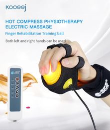 Appareils de soins du visage Boule de massage électrique des mains Entraînement professionnel des courses Appareil d'exercice d'orthèse infrarouge électronique 231123