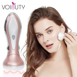 Dispositifs de soins du visage Chauffage électrique Yeux Masseur anti-rides Peau magnétique Anti-âge Dispositif de levage Induction Travail Beauté Outil 230613