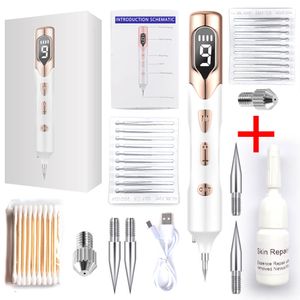 Appareils de soins du visage Plasma électrique Enlèvement de taupe Stylo Laser Set Verrue Remover Peau Pore Corn Freckle Dark Tag Nevus Pimple Spot Tattoo Cleaner 221122