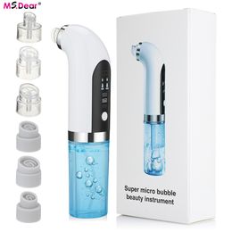 Face Care Devices Electric Small Bubble Blackhead Remover USB Oplaadbare watercyclus Porie Acne Puistje Verwijderen Vacu￼m Zuigreiniger 221122