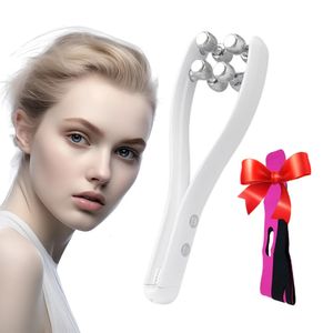 Dispositifs de soins du visage Ems Machine de levage RF Thérapie Vibration Rouleau Masseur Minceur Double menton Enlèvement V Ligne Ceinture de levage Soins de la peau 231123