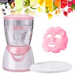 Dispositivos de cuidado de la cara Máquina de mascarilla facial Mini Máquina automática de mascarilla de bricolaje Colágeno vegetal natural Máquina de mascarilla de fruta Belleza SPA Cuidado de la piel 230905