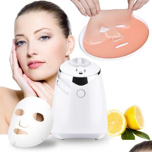 Appareils de soins du visage Fabricant de masque facial DIY Hine Matic Fruit Légume naturel avec collagène Usage domestique Salon de beauté Spa Appareils de soins du visage H Dh4Ta