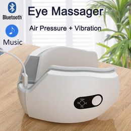 Appareils de soins du visage Masseur oculaire de mode Instrument de massage des yeux pour enfants Double compression de massage à pression d'air Soulager la fatigue oculaire 5V1A rechargeable 231202