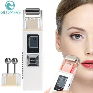 Apparaten voor gezichtsverzorging Galvanische microstroom Huidverstevigende wijtingmachine Iontoforese Anti-aging Massager Huidverzorging SPA Gezichtslifting Draai schoonheid 230927