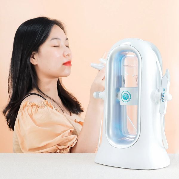 Dispositivos de cuidado facial Uso en el hogar Hydra Succión BlackHEAD Limpieza Hidratante Instrumento de oxígeno AqUA Peeling SPA Dermoabrasión Máquina de belleza 231013
