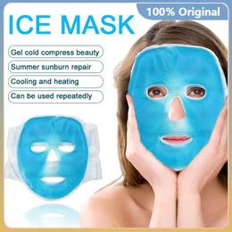 Dispositivos de cuidado facial Máscara de gel de hielo Frío Antiarrugas Aliviar la fatiga Reafirmante de la piel Paquete de terapia de spa Masaje de enfriamiento 231113