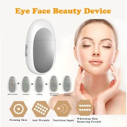 Gezichtsverzorging Apparaten Ionic Eye Lift Anti Aging Machine Huidverstrakking Zakken Remover Galvanische Spa Massage Apparaat Voor Massager 230621