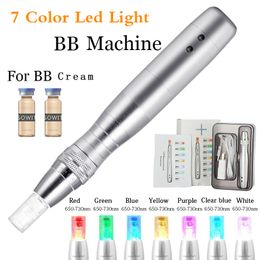 Dispositifs de soins du visage Corée Semi-permanent BB Cream Glow Machine LED P sur Kit de démarrage électrique Sérum blanchissant l'acné Instrument de beauté de la peau 230828