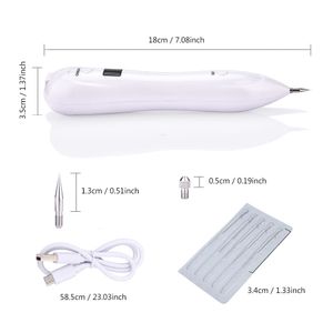 Face Care Devices LCD Skin Dark Spot Remover Mol Tattoo Removal Laser Plasma Pen Machine Freckle Tag Wart Beauty 230203