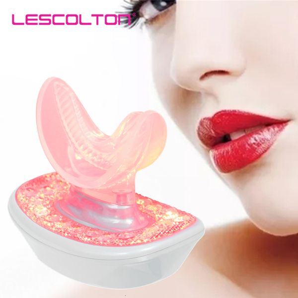 Appareils de soins du visage Lumière LED Outil pour les lèvres Appareil plus dodu Appareil électrique dodu Enhancer Naturel Sexy Plus gros Lèvres plus pleines Agrandisseur Labios Aumento Pompe 230617