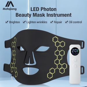 Dispositifs de soins du visage LED P sur l'instrument de masque de beauté Le rajeunissement électronique IPL éclaircit les ridules éclaircit la réparation du teint 230926