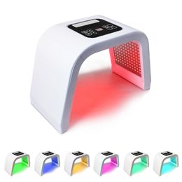 Gezichtsverzorging Apparaten LED Pon Machine Salon 7 Kleuren Masker Smet Spot Afslanken Huid Acne Remover AntiRimpel Beauty SPA 230617