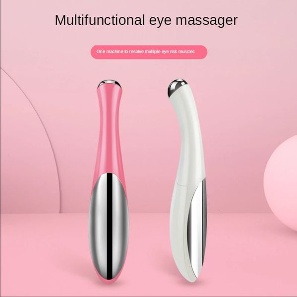 Appareils de soins du visage Mini masseur pour les yeux Micro-courant Élimination des rides Anti-âge Vibrant Bâton Magique Instrument de beauté de la peau 231023